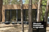 Ogrodowa siłownia kontenerowa w Warce