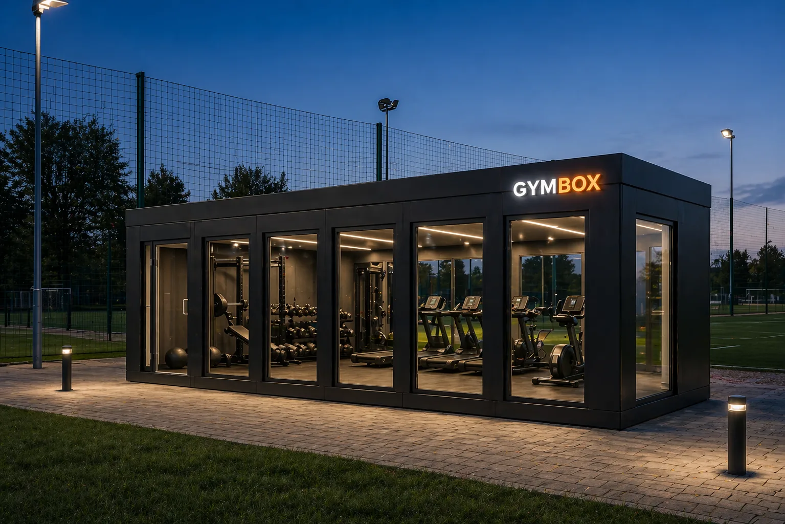 Siłownia publiczna Orlik — GymBox 10×4