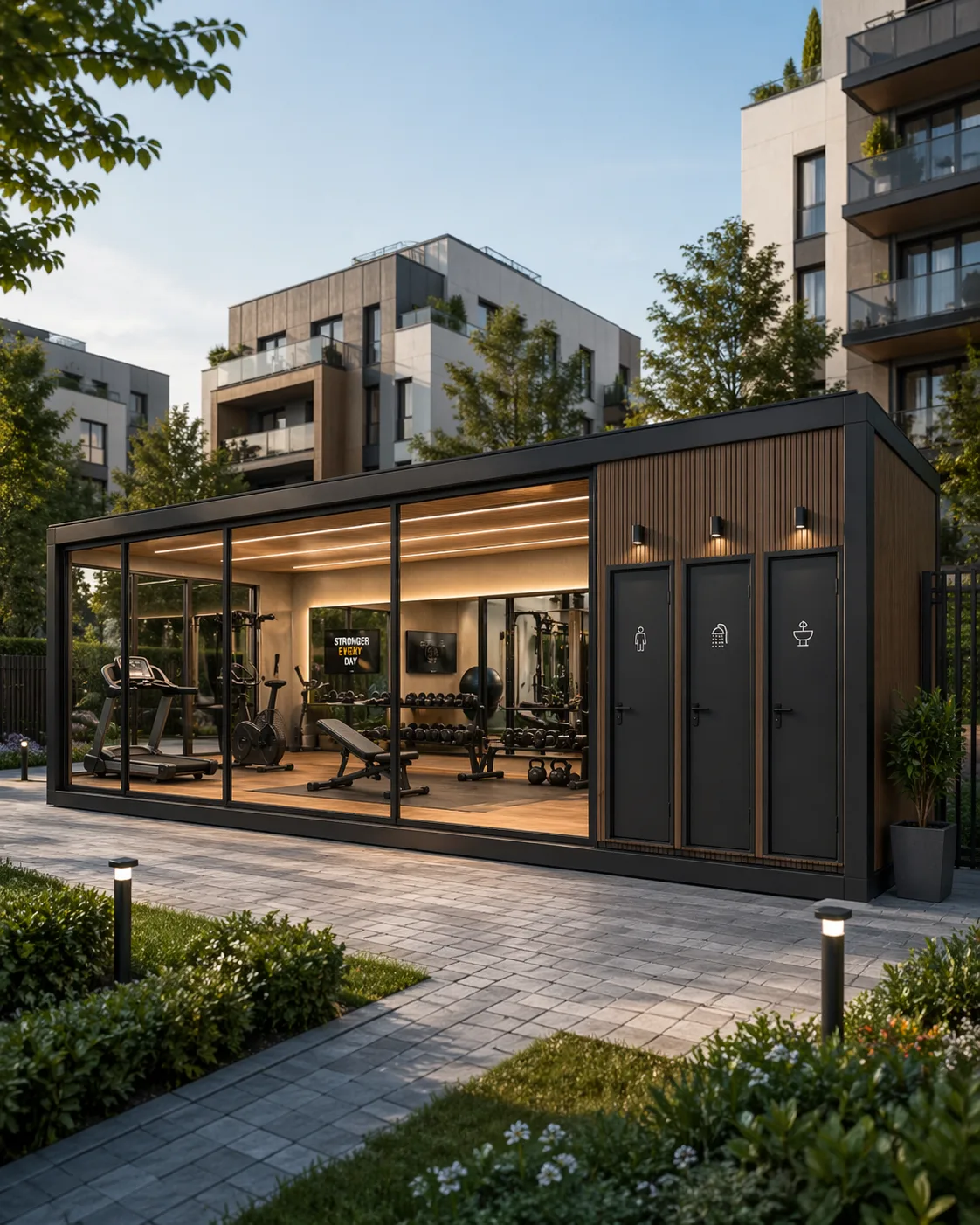 Gym Box dla wspólnoty i dewelopera